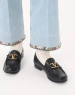 Valentino Vlogo Signature Buffalo Loafer 20Mm - Image 7